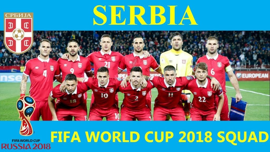 FIFA World Cup 2018 Serbia final 23 Men's squad & player’s info