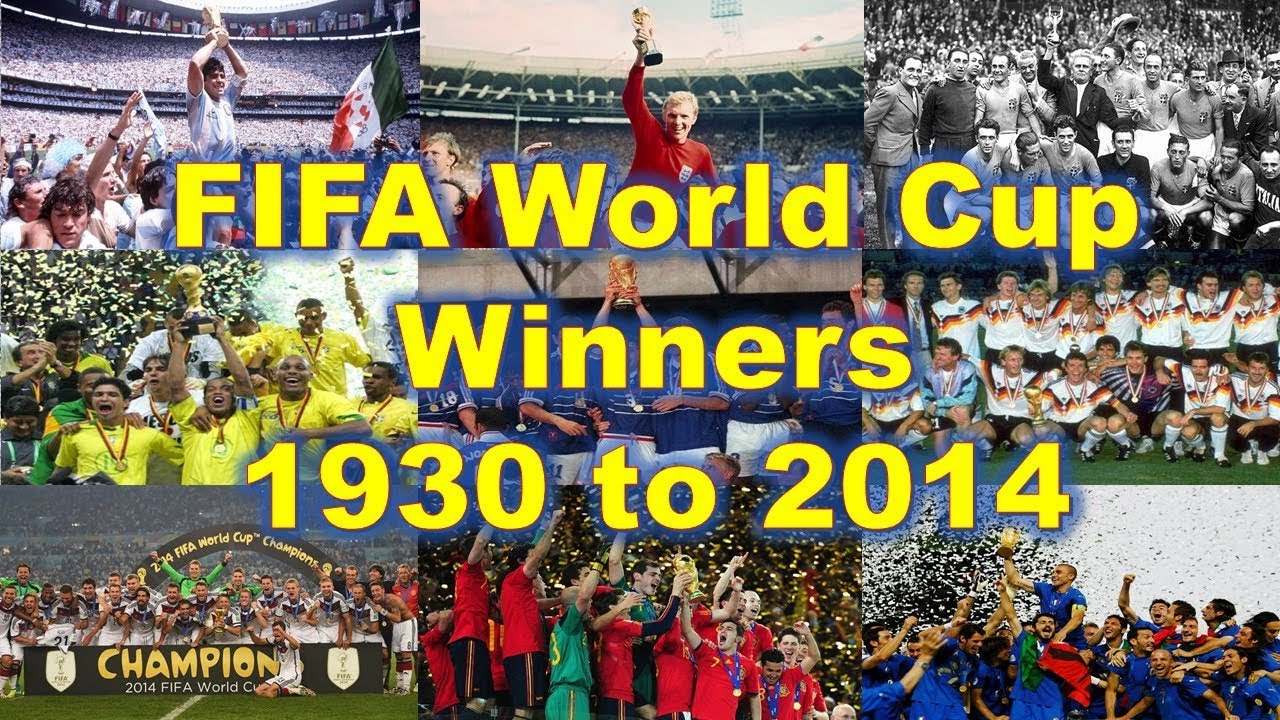 FIFA World Cup Final match winners all the time