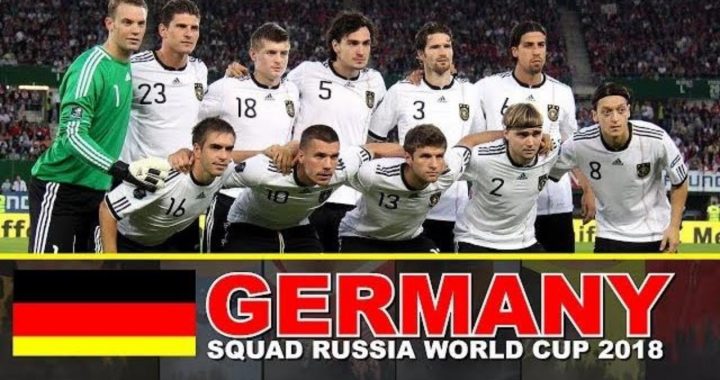 Germany final Squad for FIFA World Cup 2018, Schedule & history